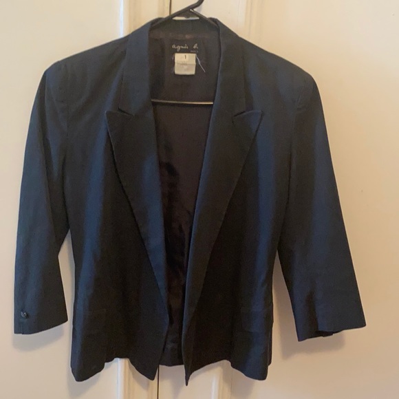 Belted Agnes B jacket - Picture 1 of 4